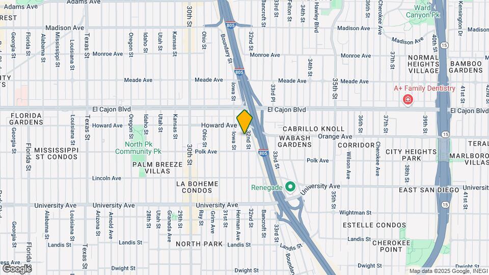 4152 32nd St Mapa y Detalles de la Ubicación