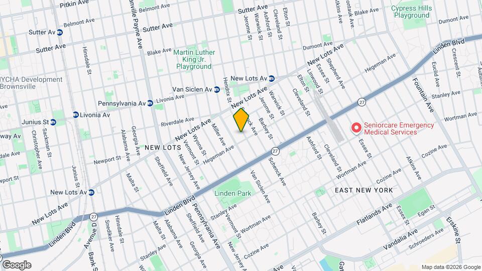 768 Hendrix St Map and Location Details