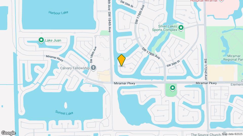2833 SW 183rd Ave Map and Location Details