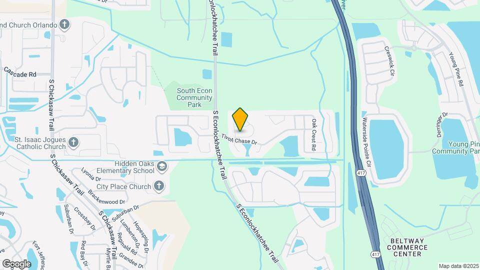 4309 Hickory Stone Cir Map and Location Details