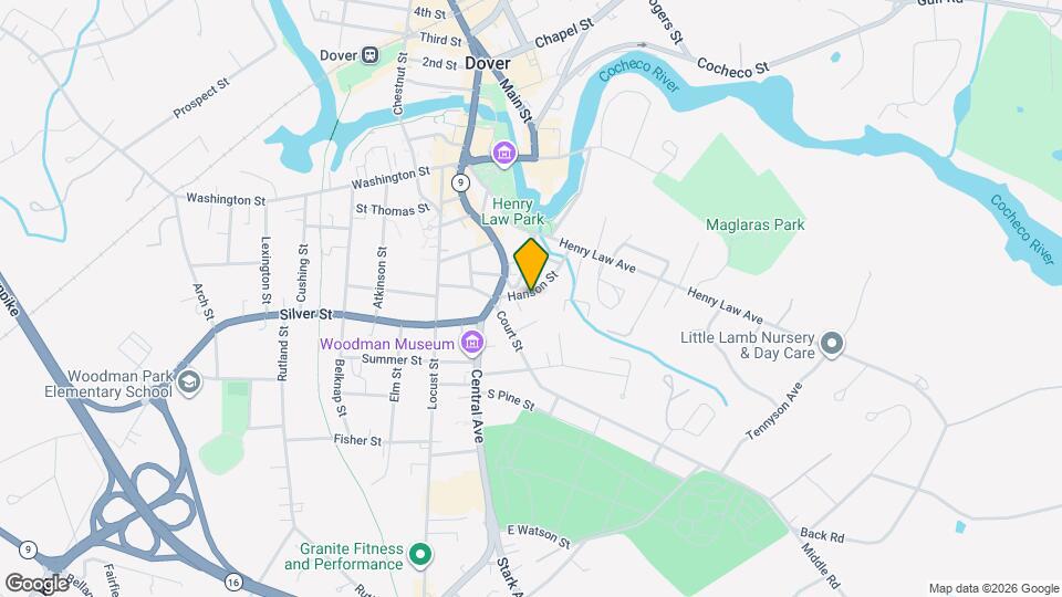 19.5 Hanson Mapa y Detalles de la Ubicación