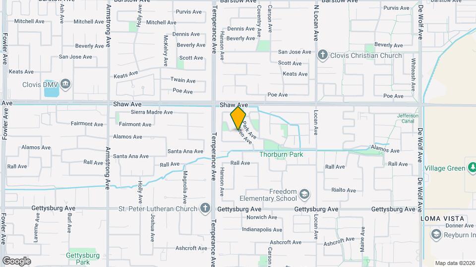 2232 Golden Ave Map and Location Details