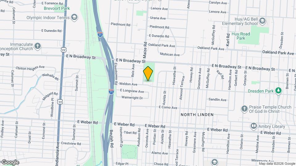 898 Weldon Ave, Unit 507 Map and Location Details