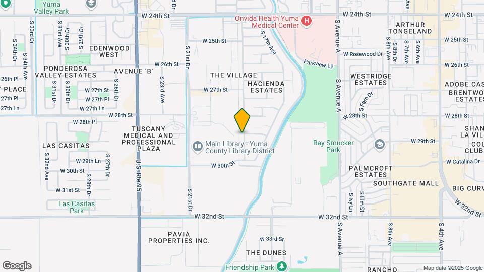 2878 S 18th Ave Map and Location Details