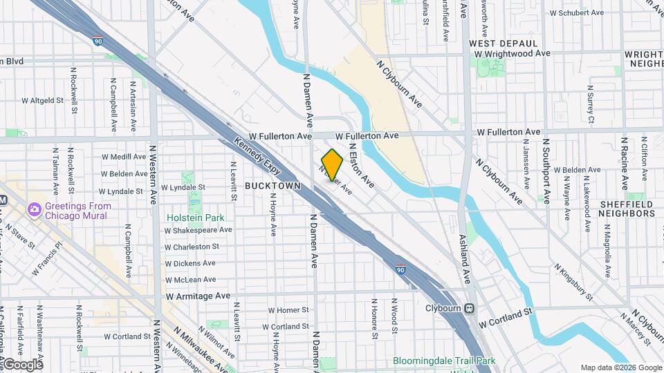 2316 N Lister Ave, Unit 2 Map and Location Details