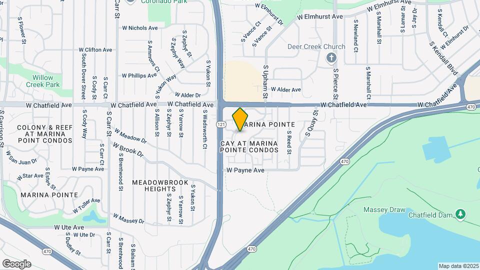8400 S Upham Way, Unit E10 Map and Location Details
