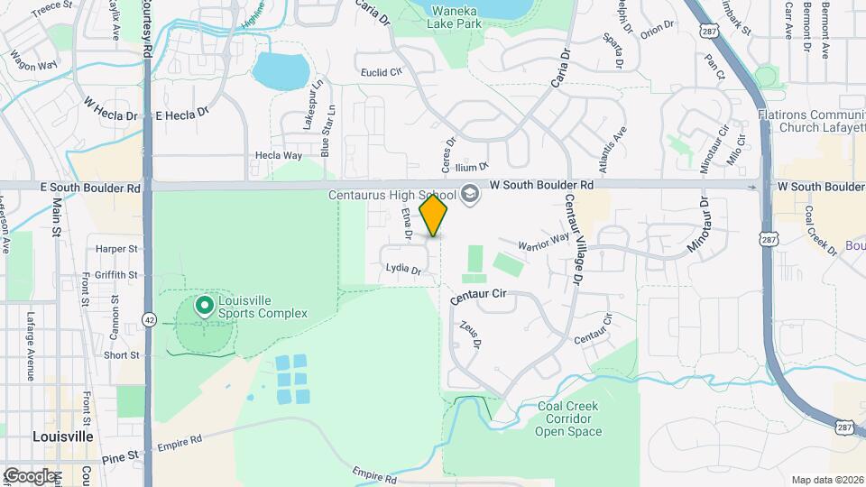 1711 Apelles Cir Map and Location Details