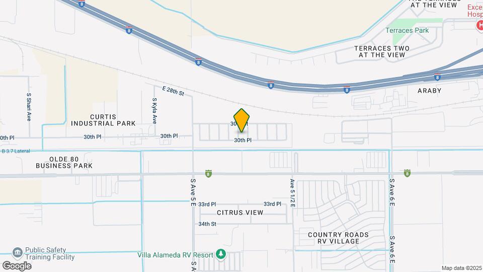 3049 S Tangerine Ave Map and Location Details