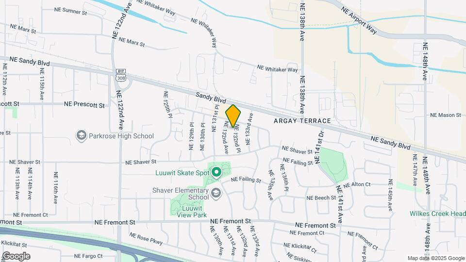 4215 NE 132nd Pl Map and Location Details