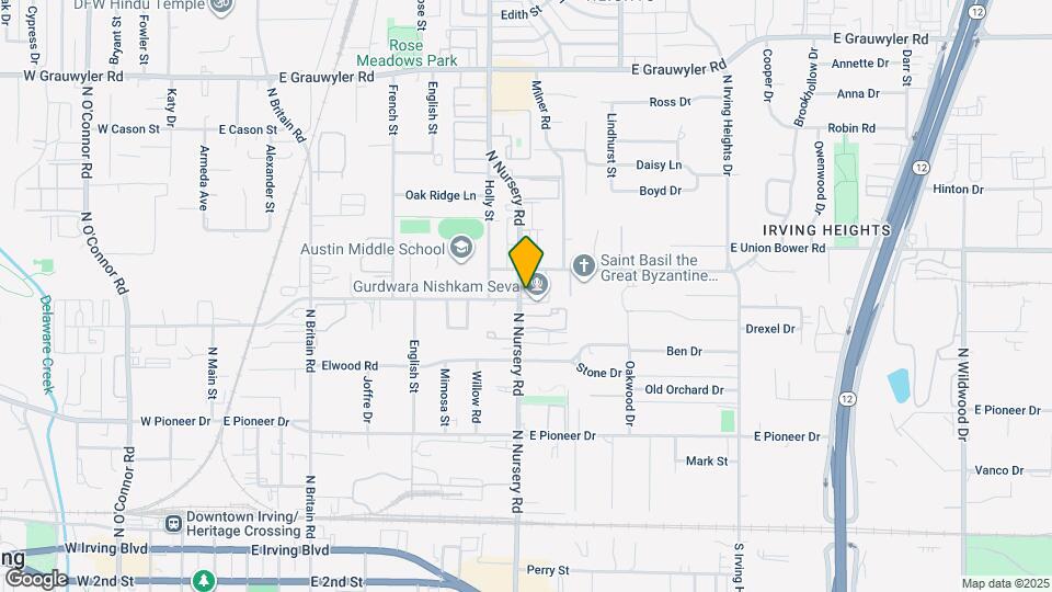 902 N Nursery Rd Map and Location Details