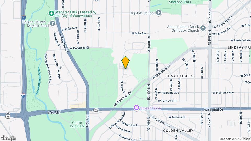 4228 N 104th St Map and Location Details