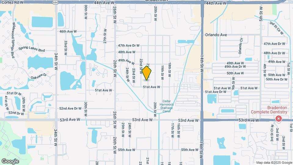 5012 21st St W Map and Location Details