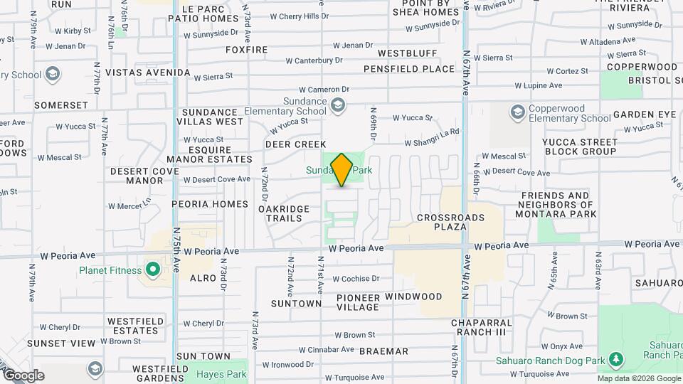 7027 W Lincoln St Mapa y Detalles de la Ubicación