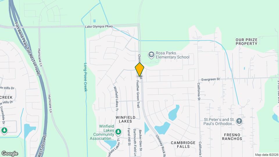 2611 Feather Green Trl Map and Location Details