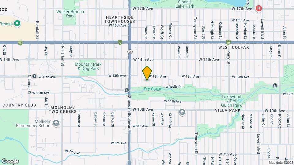 1254 Yates St Map and Location Details