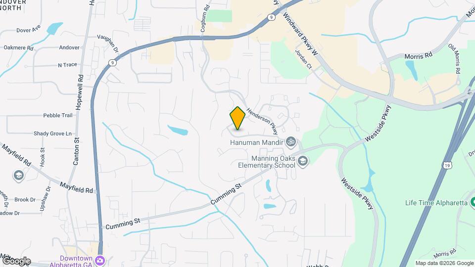 1185 Arborhill Ln Map and Location Details