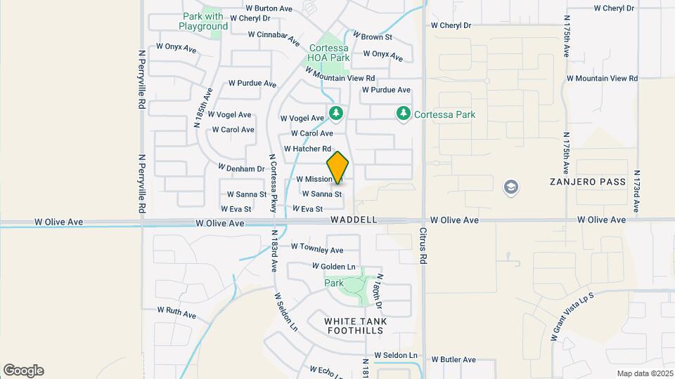 18132 W Sanna St Map and Location Details