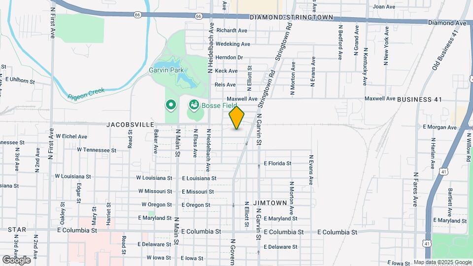 400 E Eichel Ave Map and Location Details