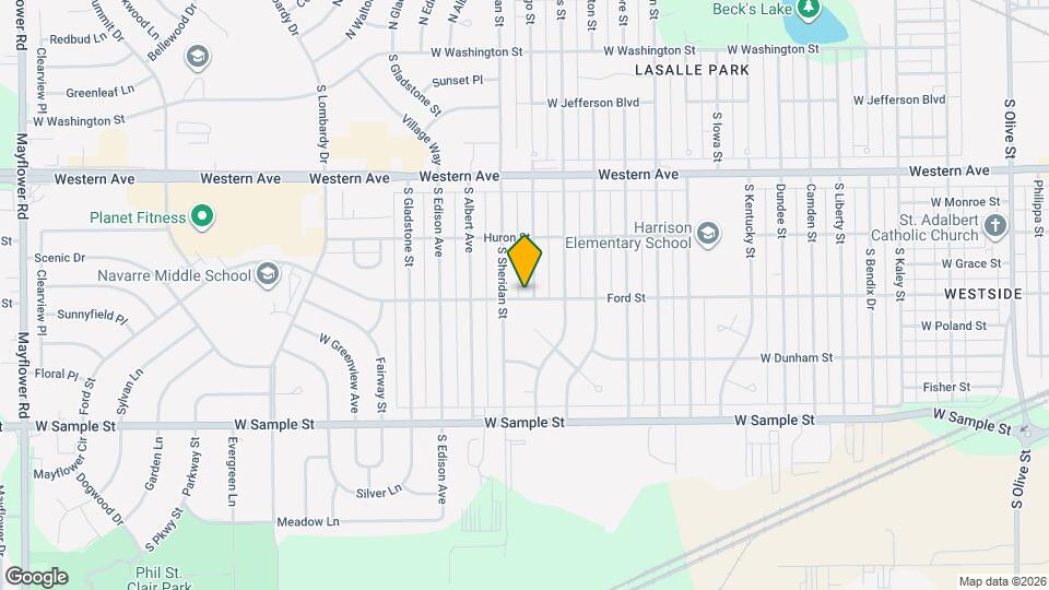 3905 Ford St Mapa y Detalles de la Ubicación