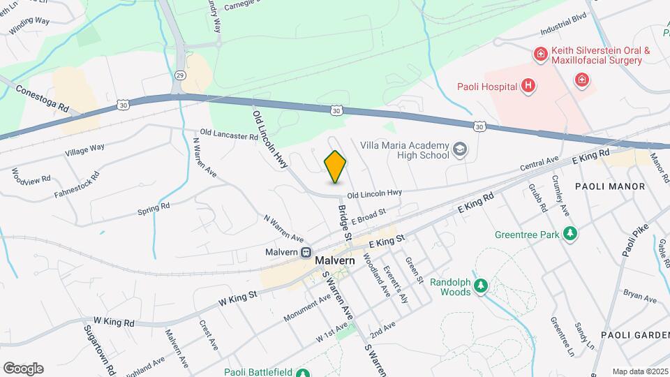 153 Old Lincoln Hwy Mapa y Detalles de la Ubicación