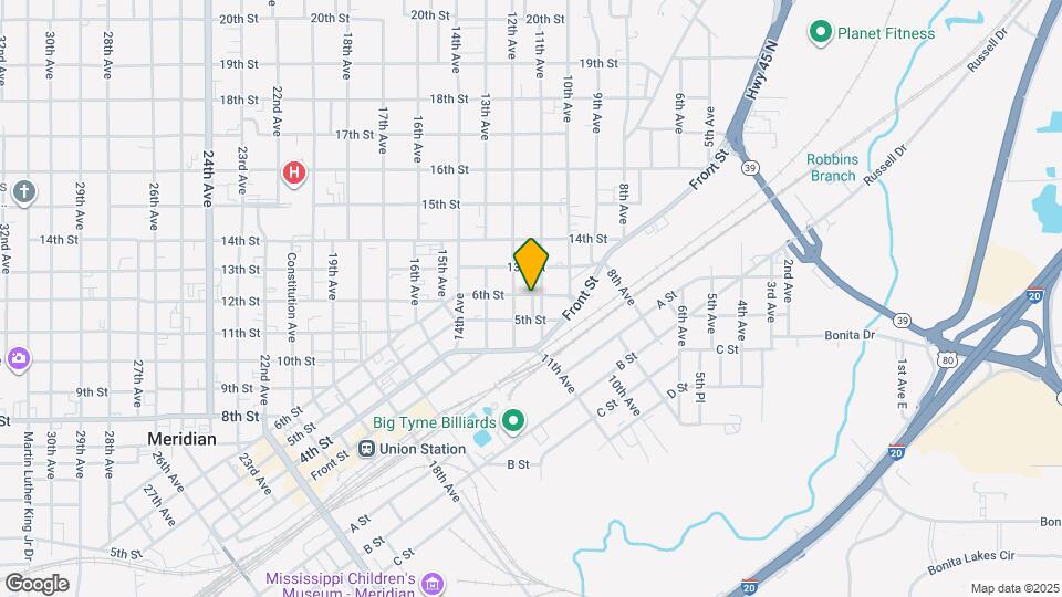 1115 6th St Map and Location Details