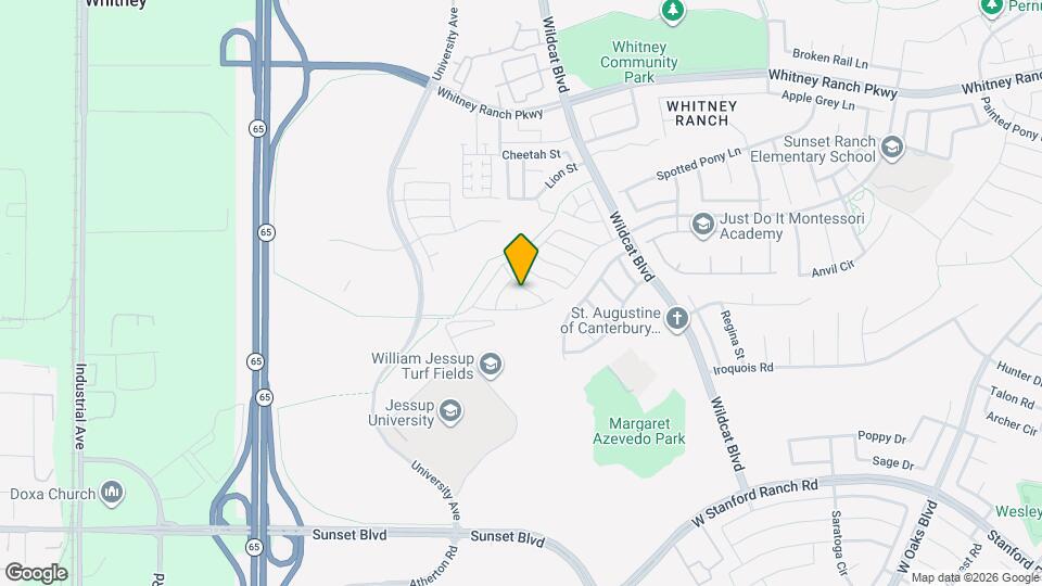 1512 Peony Ln Map and Location Details