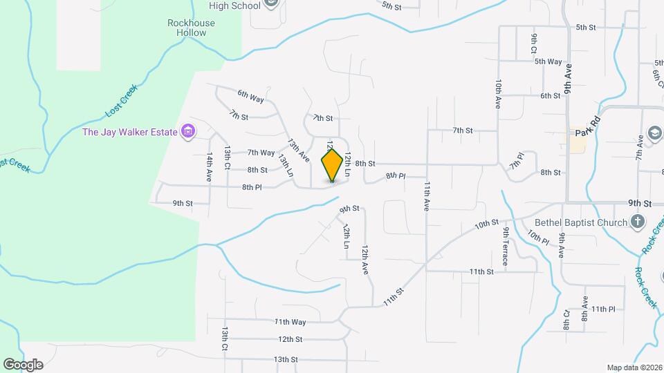 1201 8th Pl Map and Location Details