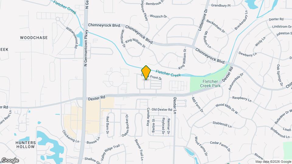 1844 Eagle Shore Dr Map and Location Details