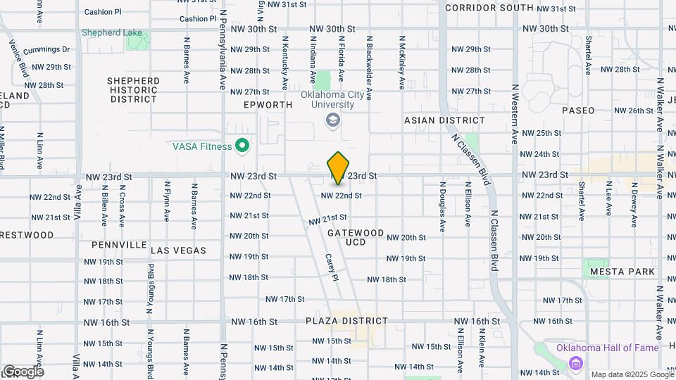 1813-1815 NW 22nd St Map and Location Details