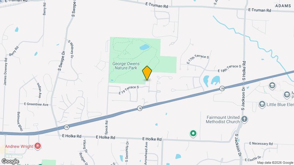 1914 S Arrowhead Ct Map and Location Details