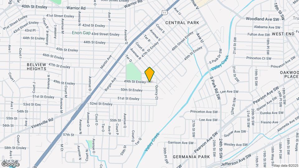 1773 49th St Ensley Mapa y Detalles de la Ubicación