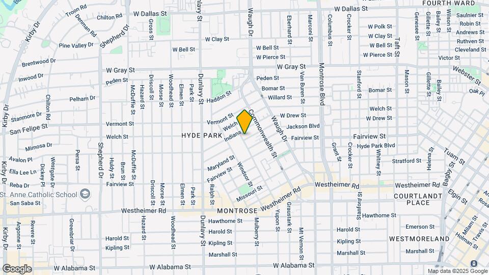 1536 Michigan St-Unit -2 Mapa y Detalles de la Ubicación