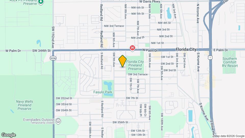 828 SW 3rd St Map and Location Details
