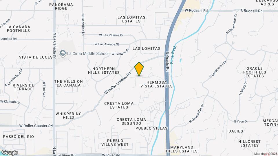 5520 N Bonita Pl Mapa y Detalles de la Ubicación