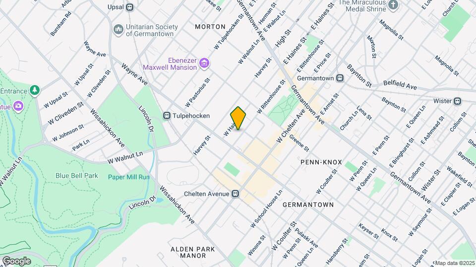 263 West Rittenhouse Street, Unit FRONT Map and Location Details
