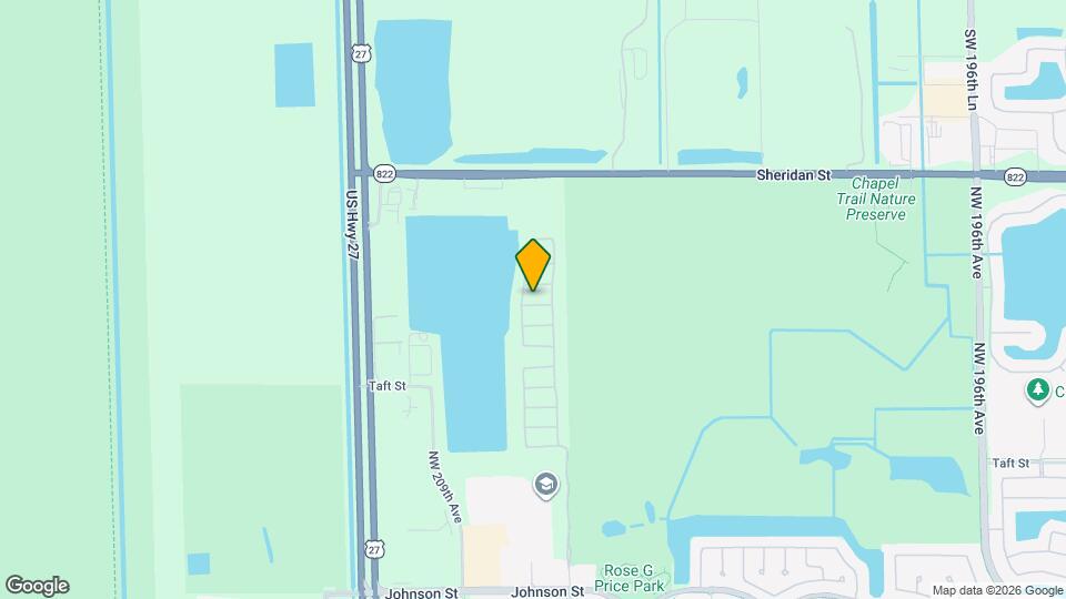 20875 NW 20th St Map and Location Details