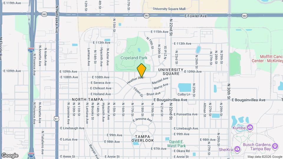 1817 Heather Ave Map and Location Details