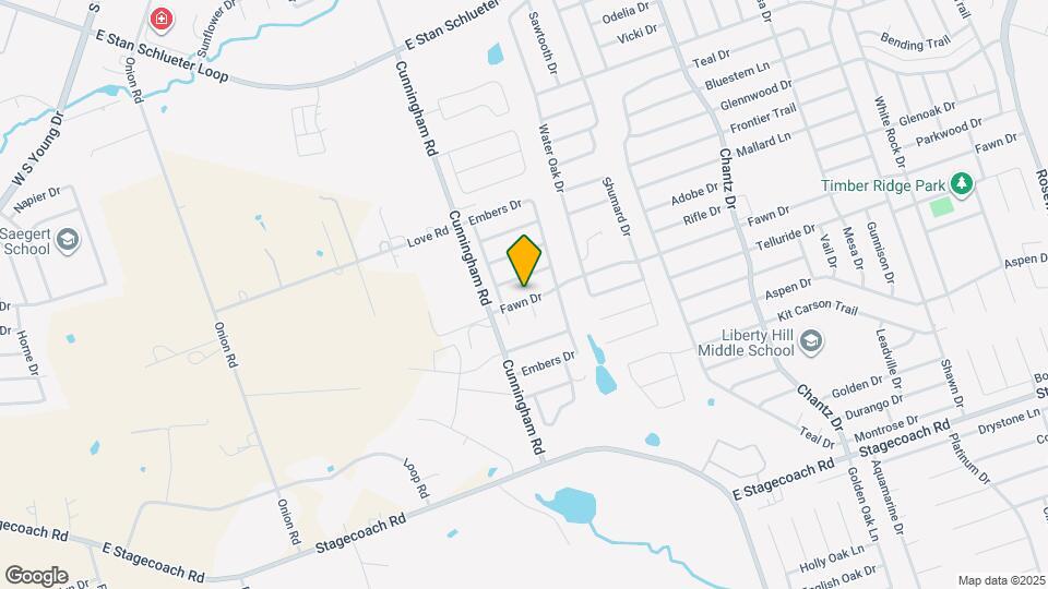 4107 Fawn Dr Map and Location Details