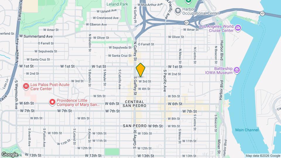 664 W 3rd St, Unit Unit A Mapa y Detalles de la Ubicación