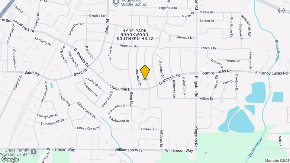 9478 Poinsettia Dr Mapa y Detalles de la Ubicación