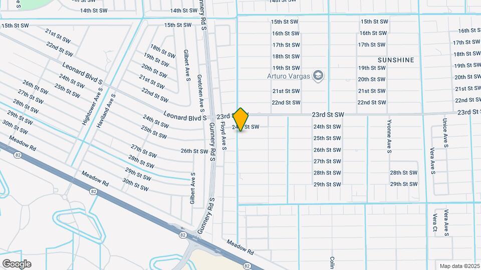 4218 25th St SW Map and Location Details
