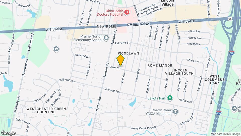 5080 Maple Valley Dr Map and Location Details