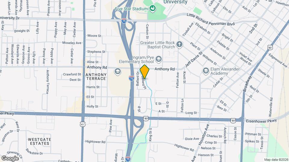 2278 Ballard Pl Mapa y Detalles de la Ubicación