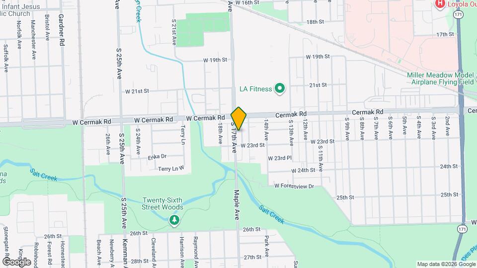 2239 S 17th Ave Map and Location Details