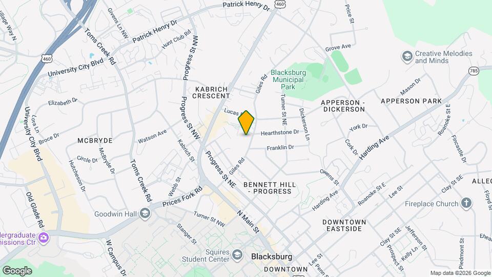 411 Giles Rd Mapa y Detalles de la Ubicación