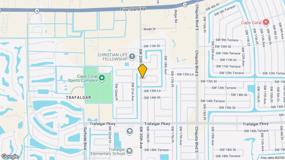 1915 SW 13th St Map and Location Details