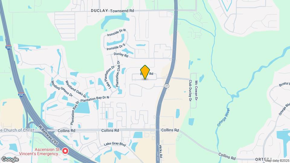 6128 Longchamp Dr Map and Location Details