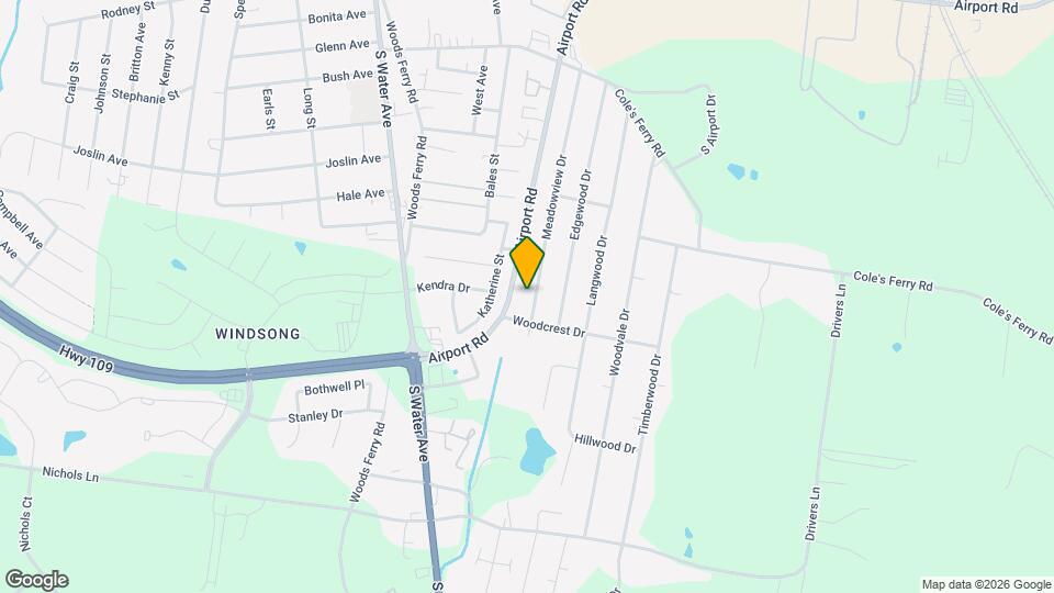 1184 Meadowview Dr, Unit 1186 Mapa y Detalles de la Ubicación