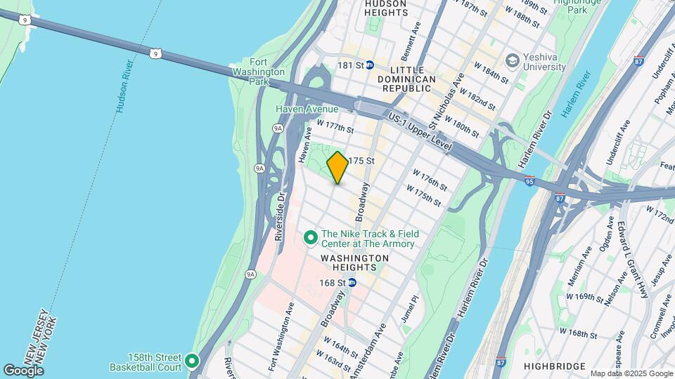 300 Fort Washington Avenue Mapa y Detalles de la Ubicación
