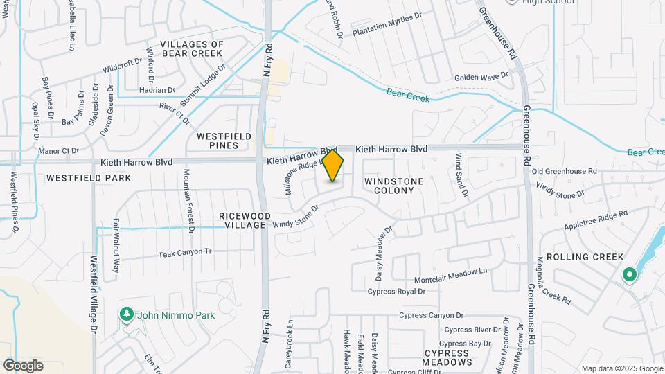 19718 Diamond Hills Ln Mapa y Detalles de la Ubicación